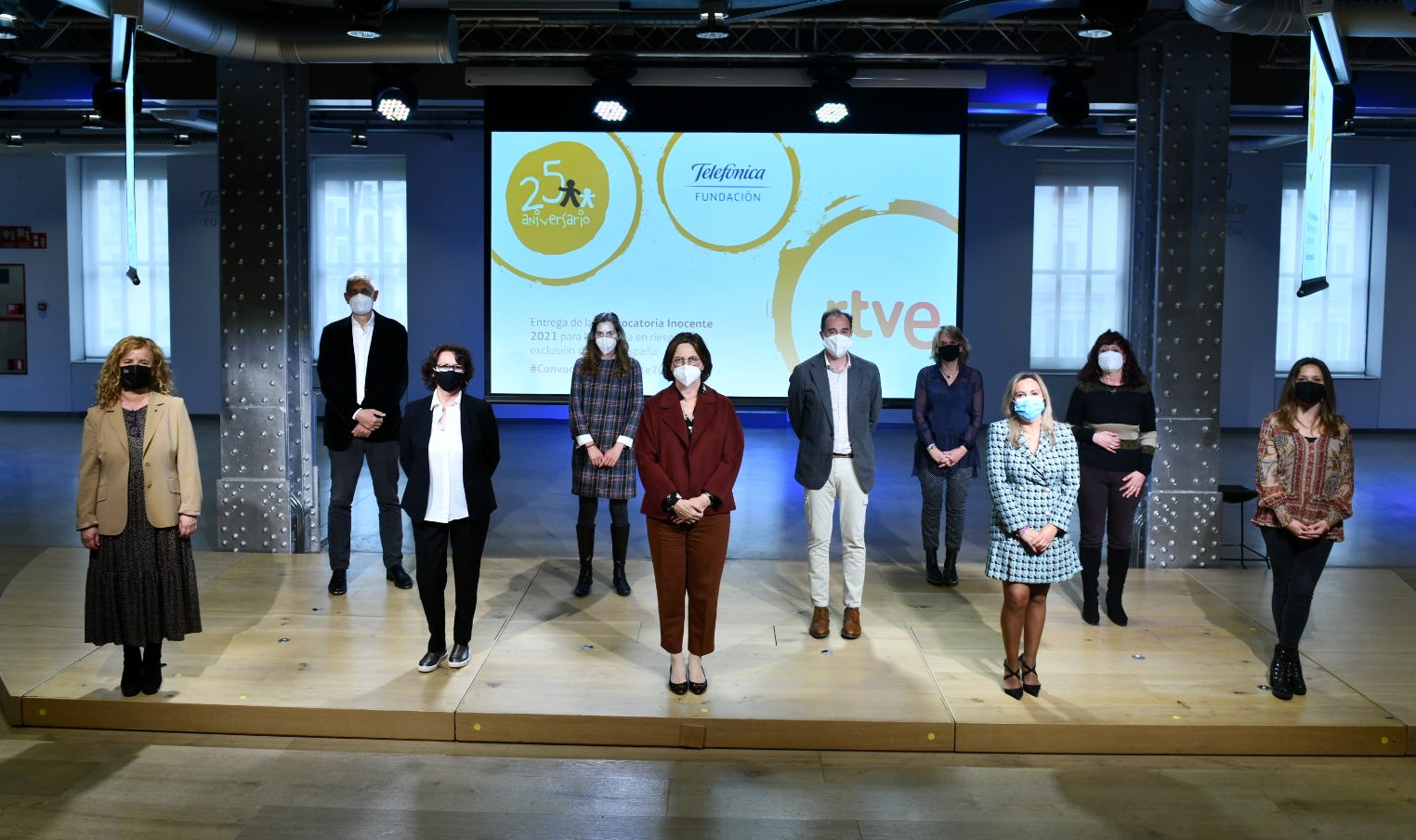 La Fundación Inocente, Inocente hace entrega de la recaudación de la Gala 2020