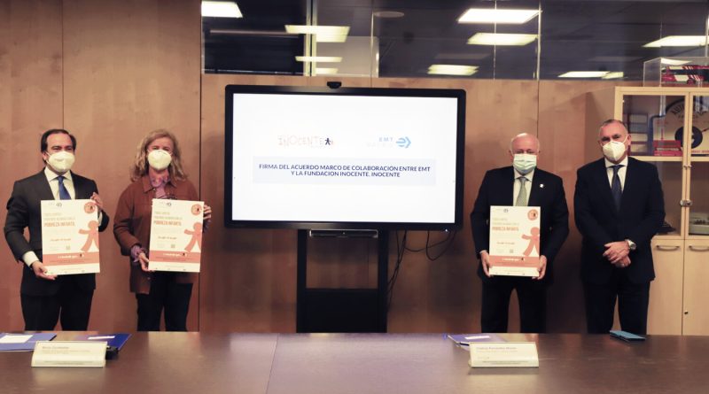 La Fundación Inocente, Inocente firma un importante acuerdo de colaboración con EMT Madrid